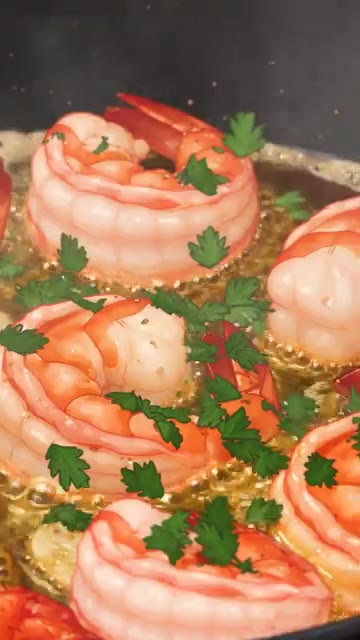 레몬 제스트를 뿌려 장식합니다. — 마늘 새우 감바스 레시피 🦐 올리브유에 마늘과 고추로 향을 낸 스페인식 새우 요리 | Gambas al Ajillo