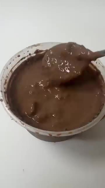 냉장고에 넣고 3시간 이상 보관합니다. — 순두부로 만드는 속세맛 초코🍫 #다이어트레시피