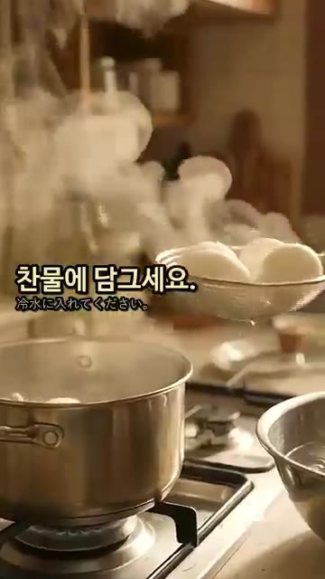 다 삶으면 바로 건져 찬물이나 얼음물에 담가요. 갑자기 식으면서 흰… — 삶은 달걀 껍질 안 벗겨지죠? 삶자마자 이것만 하세요 핵심 2가지