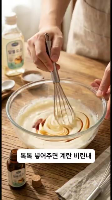 유산지를 깐 원형 틀에 반죽을 붓고 바닥에 탕탕 쳐서 기포를 제거해… — 밀가루·버터·설탕 ZERO! 그릭요거트로 만드는 꾸덕한 다이어트 바스크 치즈케이크