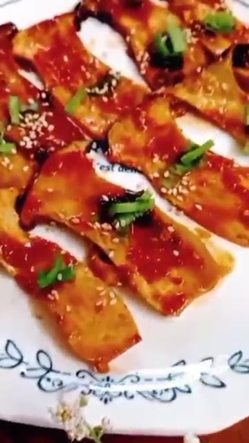 뒤집어서 180도에서 10분 더 돌린다. — 에어프라이어 양념 새송이버섯 구이 만들기