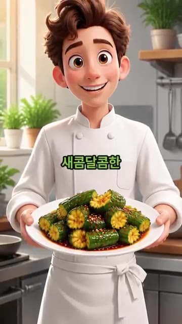 오이를 깨부수듯 두들겨 단면을 울퉁불퉁하게 만든 뒤 소금에 3분만… — 오이탕탕이 레시피