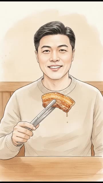 소금을 미리 뿌리면 수분이 빠져나갈 수 있지만, 충분한 시간이 지나… — 삼겹살 구울 때 소금, 언제 뿌려야 육즙이 살아날까?