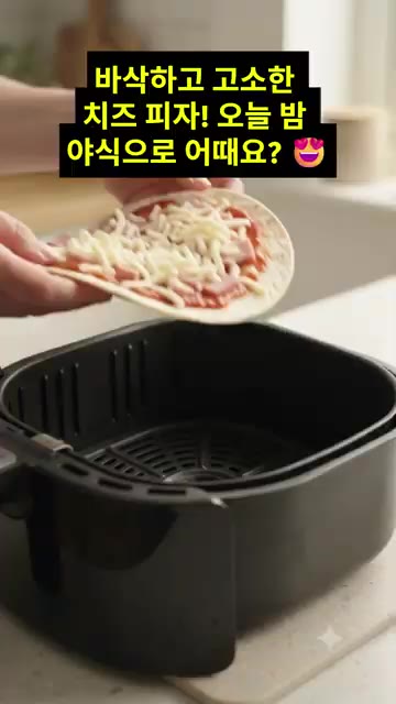 또띠아 위에 토마토소스를 얇게 펴 발라주세요. — 또띠아 한 장으로 만드는 초간단 야식 치즈 피자!