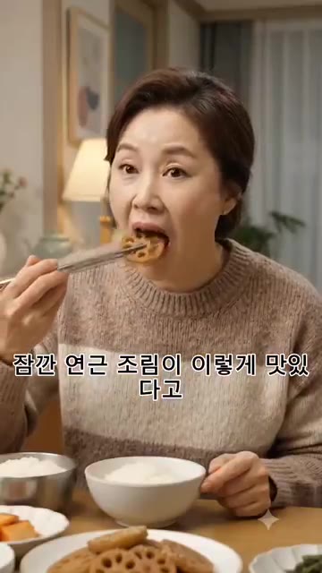 연근 위에 샐러드 소스를 듬뿍 뿌려 버무린다. — 연근을 이렇게 먹는다고? 😲 먹어보고 깜짝 놀랐습니다!