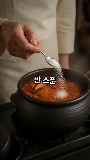 맹물로 끓이면 맛이 밍밍해진다. 신김치의 신맛을 잡아주고 감칠맛을… — 이것만 넣으면 식당 김치찌개 맛! 김치찌개