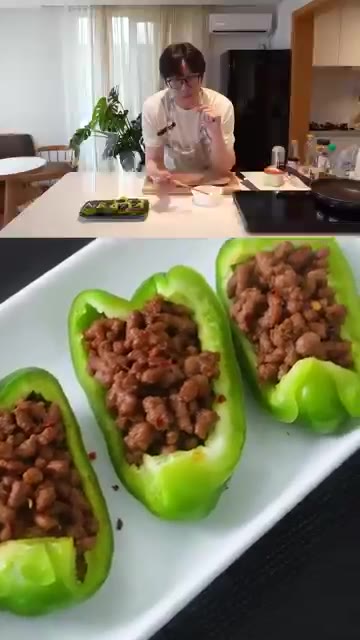 달군 팬에 참기름 1T를 두르고 소고기 다짐육을 넣어 핏기가 가실… — 믿고 먹는 성시경레시피✨ #더쉬운레시피 #레시피 #자취요리