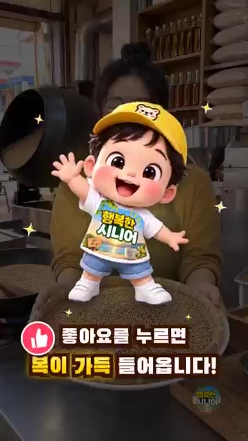 깨가 주걱에 붙지 않으면 완성입니다. 씻는 과정을 2~3번 반복하면… — 참깨 마른 채로 센 불에 볶지 마세요! 고소함 살리는 시니어 살림 요리