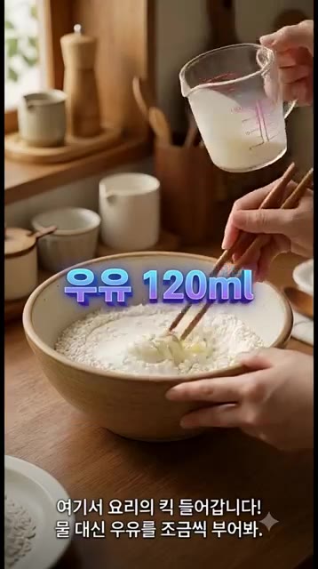 우유 단백질이 열을 만나면 더 부드럽고 고소해지므로, 치대면서 농도… — 쫀득함 폭발! 대추의 럭셔리한 대변신, 초간단 찹쌀 대추말이 떡 만들기