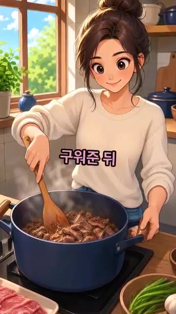 냄비에 차돌박이 또는 우삼겹 200g을 구워준 뒤 양념해둔 얼갈이배… — 찬바람 불 때 꼭 먹어야 하는 국물 요리