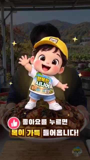 무를 구부렸을 때 부러지지 않고 휘어지면 다 절여진 것입니다. 두세… — 총각김치 소금만 뿌리고 두지 마세요! 아삭한 시니어 김장 요리