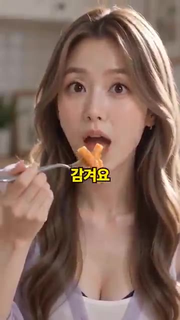구워진 페타치즈를 으깨 소스를 만들어주세요. — 치즈 통째로 굽는다고? 통 페타 파스타