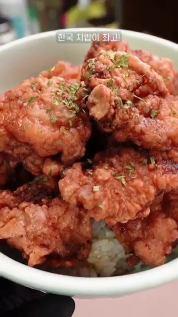 마요네즈를 곁들여 완성한다. — 바삭바삭 가라아게 만들기!