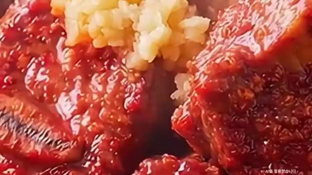 냄비에 소갈비를 넣고 양념장을 부어 끓인다. — 돼지갈비 가격도 안 되는 동인동 소갈비찜