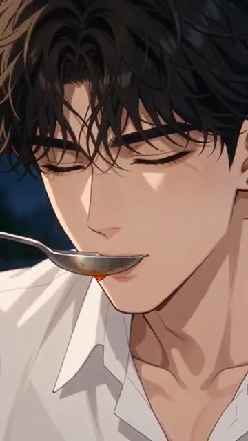 뜨끈한 순두부찌개를 밥과 함께 맛있게 먹는다. — 순두부찌개 레시피 🔥 매콤하고 뜨끈한 뚝배기 순두부찌개 한 그릇 | Sundubu-jjigae (Soft Tofu Stew)