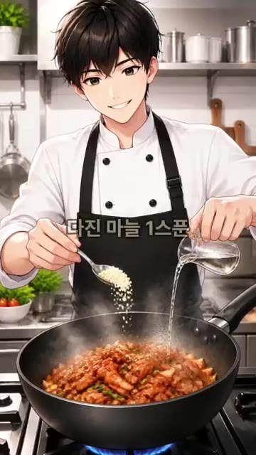 고춧가루 2큰술, 고추장 2큰술, 다진 마늘 1큰술, 물엿 1큰술,… — 식당 사장님도 쓰는 제육볶음