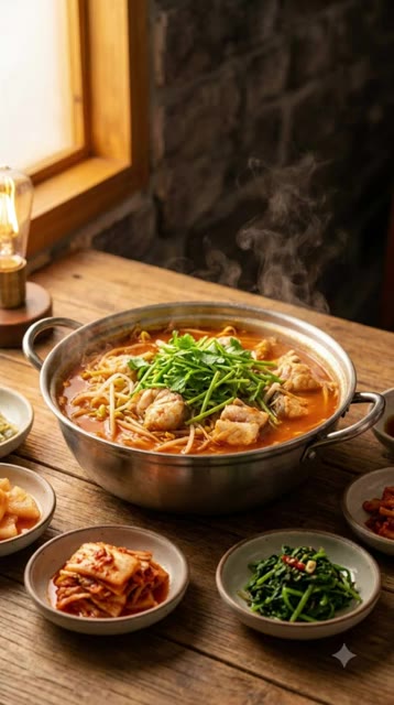 냄비에 동태, 무, 물, 고춧가루, 국간장, 새우젓, 된장을 넣고… — 식당 사장님도 놀란 동태탕 종이컵 황금비율! 비린내 없이 시원하게 끓이는 법