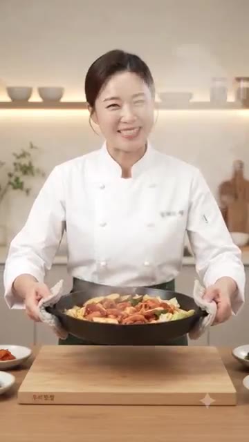 양배추, 고구마, 대파, 깻잎 등 채소를 먹기 좋게 썰어 준비합니다. — 집에서 뚝딱 만드는 매콤달콤 닭갈비 레시피 (feat. 카레가루 한 끗)