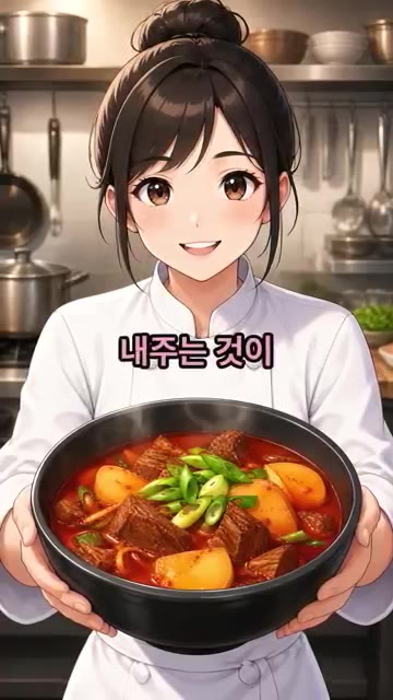무 대신 포슬포슬한 감자를 넣으면 국물이 진해지면서 위가 편안해지고… — 속이 뻥 뚫리는 얼큰 한우국밥
