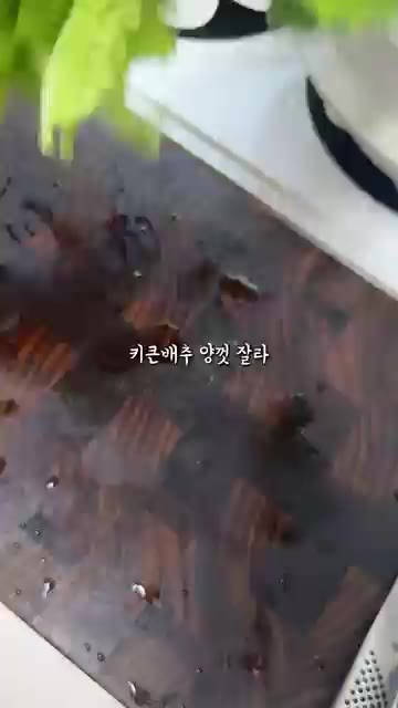 듬성듬성 썬 감자 3개와 키큰배추 양껏 잘라 — 감자탕에 대패를 넣은 이정현님 레시피