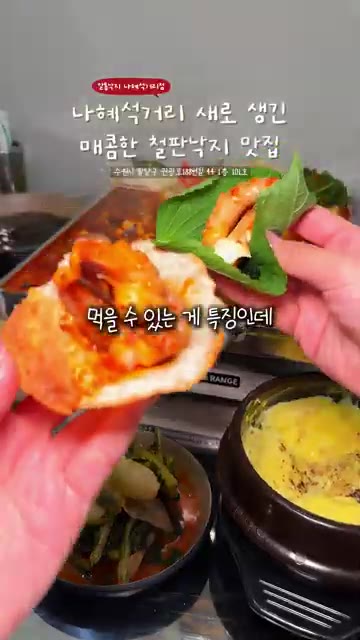 매콤한 소스는 중독성이 강하며 다양한 조합으로 즐길 수 있다. — 매콤한 철판낙지 맛집
