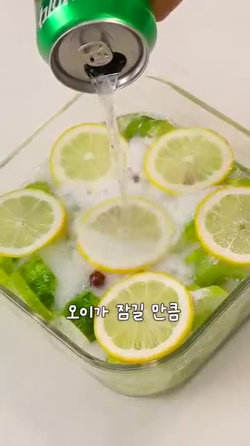 오이가 잠길 만큼 사이다를 붓고 뚜껑을 닫아 냉장고에서 하루 숙성하… — 오이헤이터도 먹게 만든 수제 오이피클