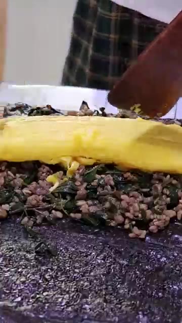 계란말이와 저염 백명란을 올립니다. — 저탄수 고단백 계란폭탄 집김밥 만들기