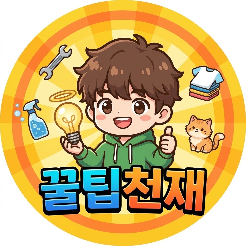 꿀팁천재 채널 프로필