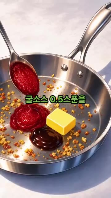 고추장 1스푼, 버터 20g, 굴소스 0.5스푼을 넣고 약한 불에서… — 고추장 파스타 레시피