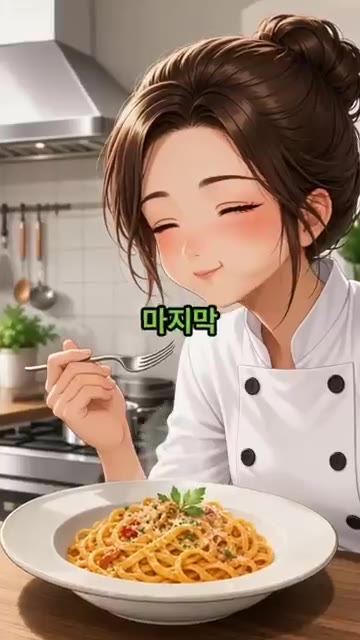 면이 꼬들꼬들하고 매콤해서 한 젓가락까지 질리지 않고 흡입하게 됩니다. — 고추장 파스타 레시피