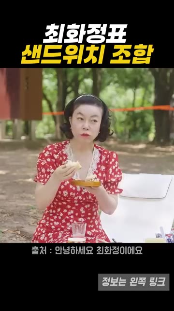 완성된 샌드위치를 반으로 잘라 피크닉 도시락에 담아 즐긴다. 빵과… — 최화정표 피크닉 도시락 샌드위치