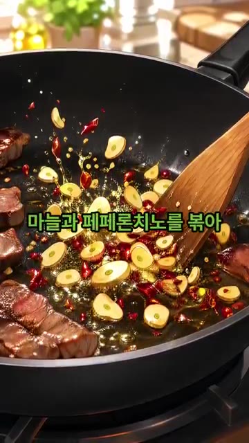 우삼겹을 먼저 노릇하게 굽고 고소한 기름을 뽑아낸 뒤, 그 기름에… — 15분 만에 만드는 우삼겹 파스타