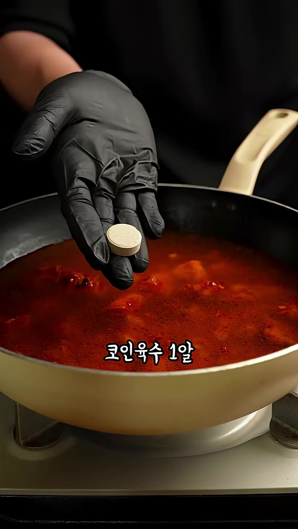 물 1L, 코인육수 1알, 새우젓 1큰술, 멸치액젓 1큰술, 소고기… — 밥 말아먹으면 진짜 맛있는 애호박찌개 만들기