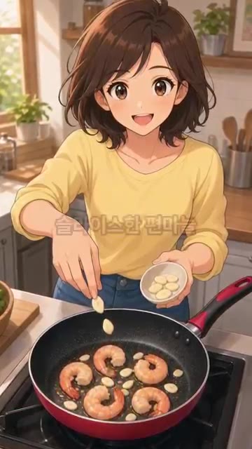 참치액 1큰술, 굴소스 1큰술을 넣어 양념하고 감칠맛을 더해줍니다. — 원팬 알리오 올리오 파스타 레시피