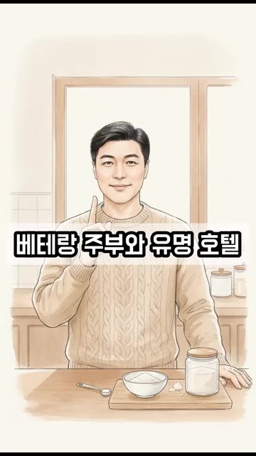 불을 잠시 줄이고 만들어둔 전분물을 팬 가장자리로 조심스럽게 부어주세요. — 냉동만두 바삭하게 굽는 법! 물에 '이것' 한 스푼 넣어보세요
