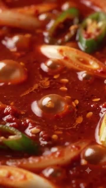 냄비에 양파, 두부, 고춧가루, 간장, 설탕, 다진 마늘, 참기름,… — 두부두루치기 만들기