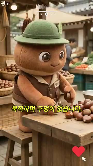 좋은 밤은 윤기가 나고 묵직하며 구멍이 없다. — 밤 단맛이 올라오는 이유는?