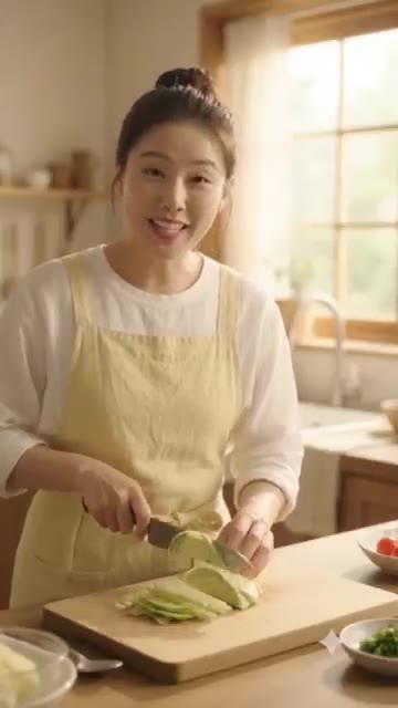 양배추를 얇게 썰어줍니다. — 초간단 3분 완성: 전자레인지 양배추 계란 슬라이스