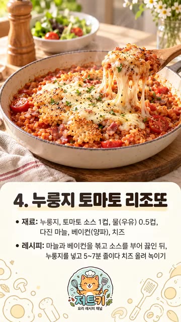 부드럽게 익힌 스크램블 에그를 건져두고 다진 마늘과 토마토를 굴소스… — 기분 좋은 하루를 시작하는 아침 메뉴 10선