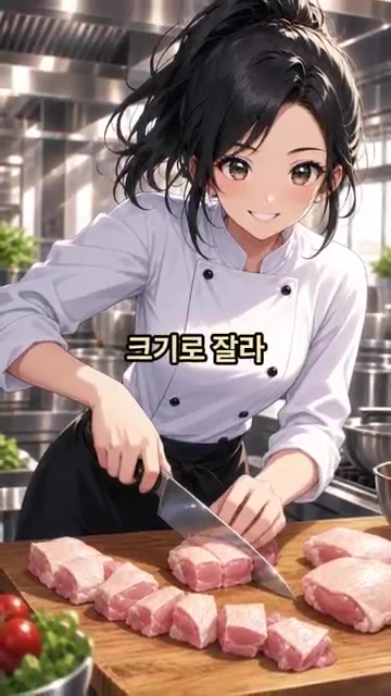 닭다리살 400g을 먹기 좋은 크기로 잘라 맛술 2스푼, 소금 두… — 진짜 맛있는 고추장 마요 닭구이