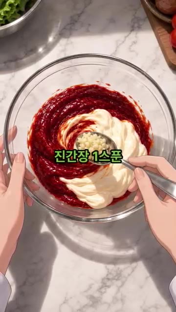 볼에 고추장 2큰술, 마요네즈 3스푼, 진간장 1스푼, 물엿 2스푼… — 진짜 맛있는 고추장 마요 닭구이