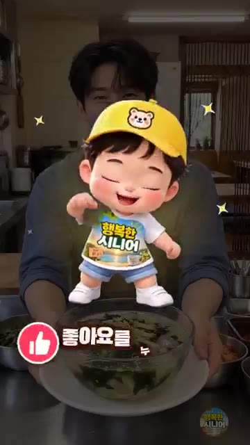 만든 오이냉국을 냉장고에 넣어 20분 이상 차갑게 보관합니다. — 오이냉국 만들자마자 얼음 넣지 마세요! 깊은 맛 시니어 건강 집밥 요리