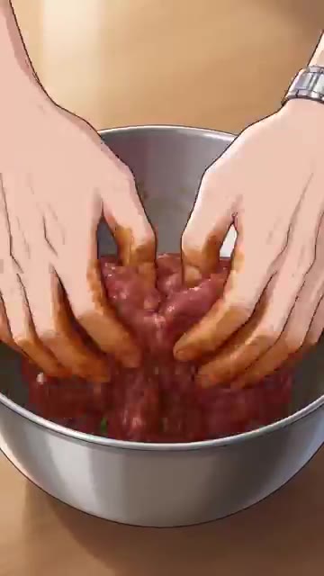 양파, 표고버섯, 마늘을 잘게 다지고 배는 강판에 간다. — 배 갈아 넣어 부드러운 떡갈비 한상 레시피