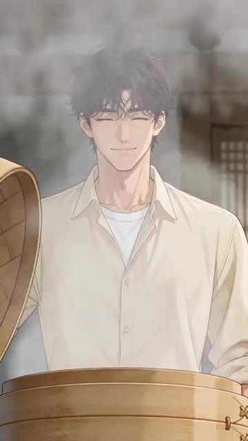 만두피가 얇고 투명해지면 다 익은 것입니다. — 김치만두 레시피 🥟 돼지고기·두부 넣고 대나무 찜기에 찌는 여름 저녁 만두 | Steamed Kimchi Dumplings