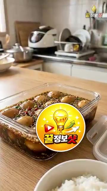 간장과 물의 비율을 1:2로 하면 더 오래 두고 먹어도 짜지 않으며… — 설탕 줄여도 깊은 단맛! 구운 대파 간장계란장 황금레시피
