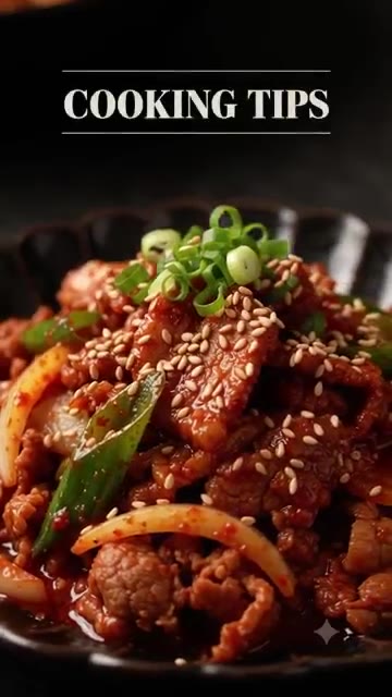 COOKING TIPS — 밥그릇 모양 컵밥 만들기: 매콤달콤 제육볶음 덮밥