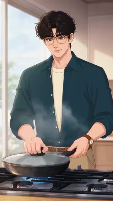 지글거리는 팬에 반죽을 얇게 부어 레이스처럼 바삭하게 지진다. — 반쎄오 레시피 바삭한 반쎄오 부쳐내는 법 | Banh Xeo